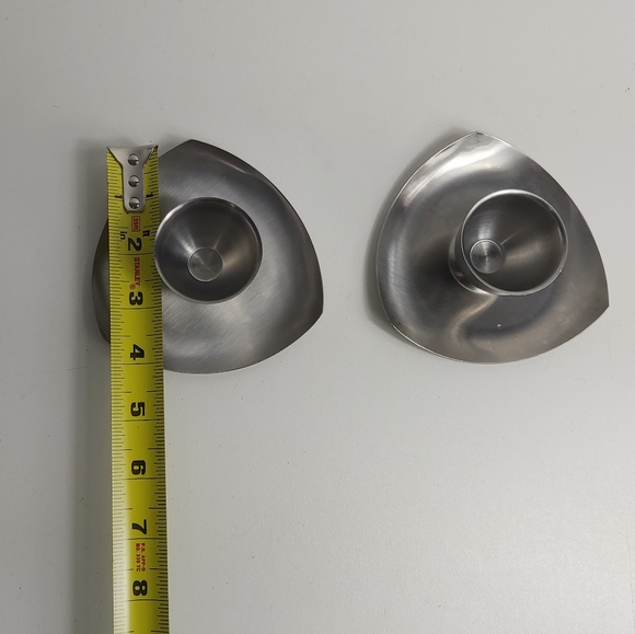 Vintage pair Stainless Steel egg holders - Picture 5 of 13